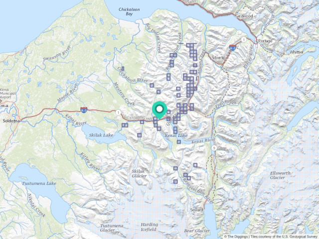 Cooper Landing Alaska Map Cooper Landing, Alaska Mines | The Diggings™