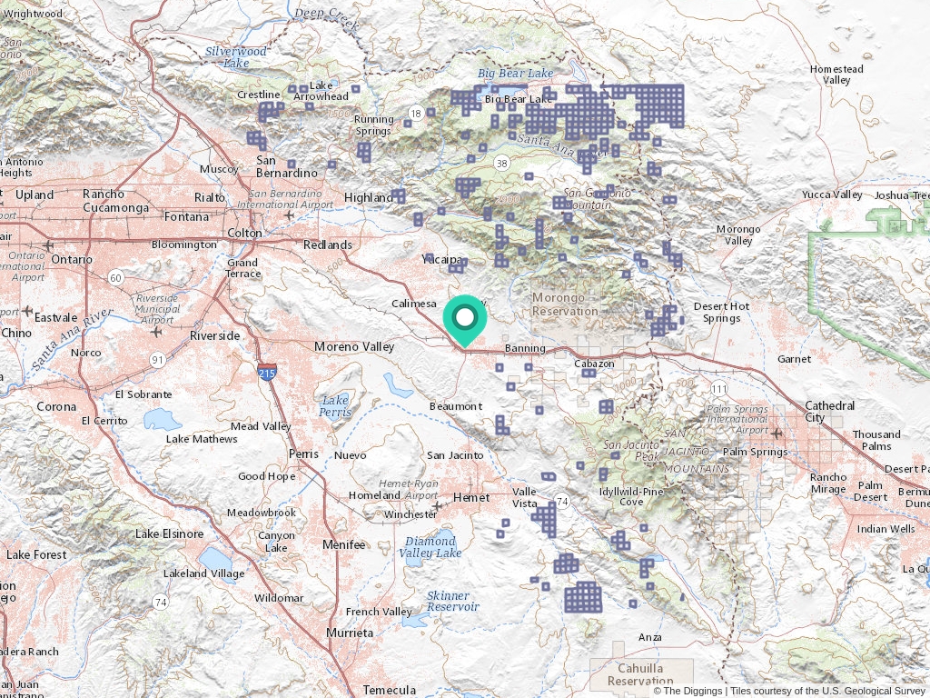 Beaumont California Mining Claims And Mining Mines The Diggings