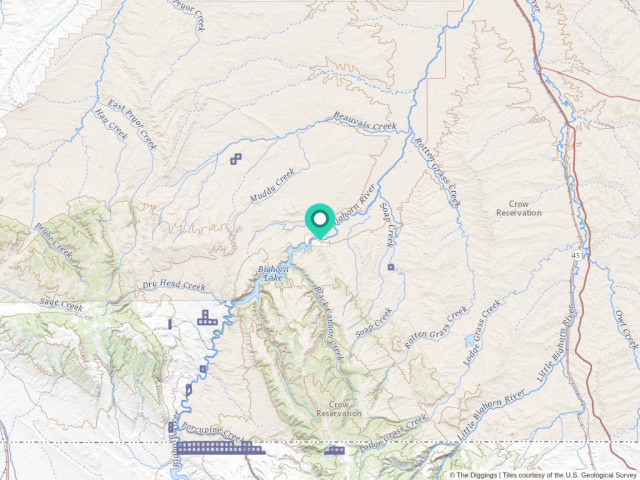 Fort Smith Montana Map Fort Smith, Montana Mining Claims And Mines | The Diggings™