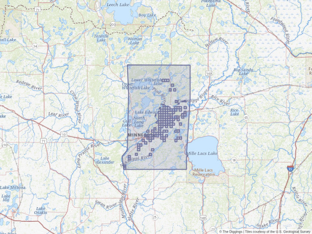 Crow Wing Interactive Map Mining In Crow Wing County, Minnesota | The Diggings™