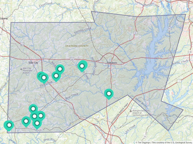 Mining In Chatham County North Carolina The Diggings