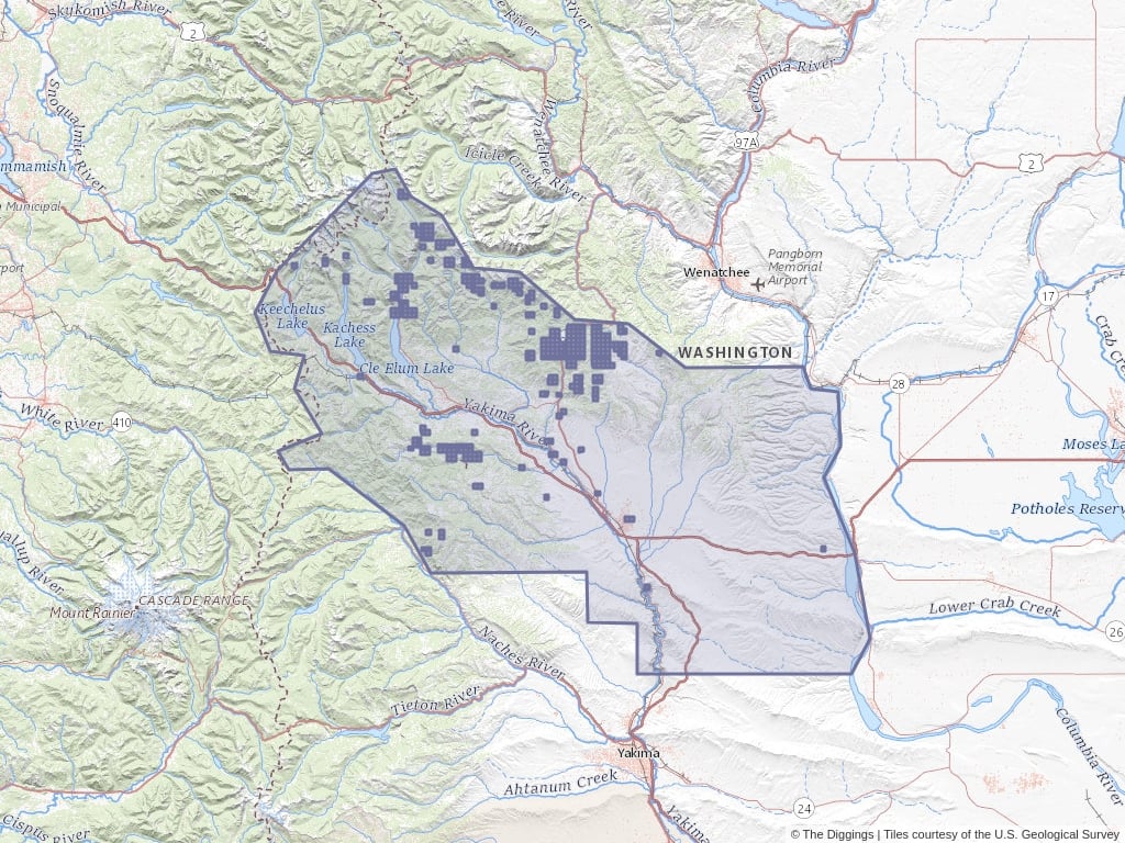 Mining In Kittitas County, Washington | The Diggings™